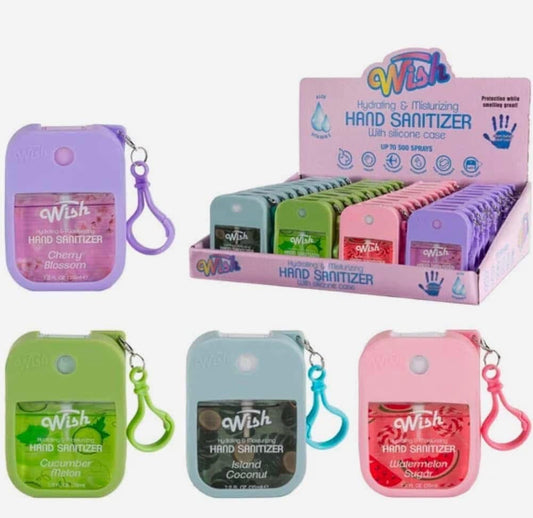 Hand Sanitizer with Silicone Case